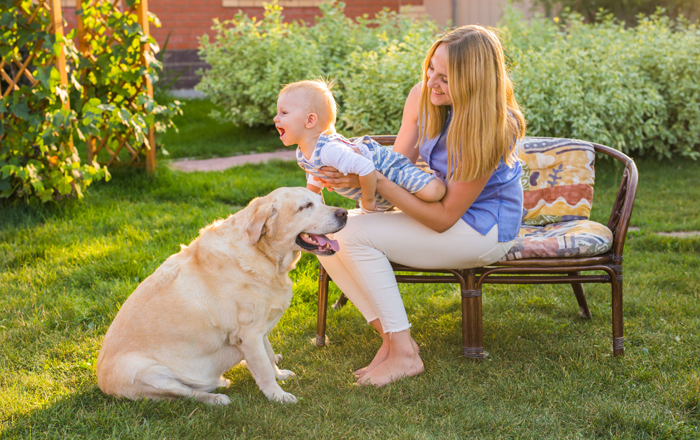 Spend time together in garden Spend time together in garden